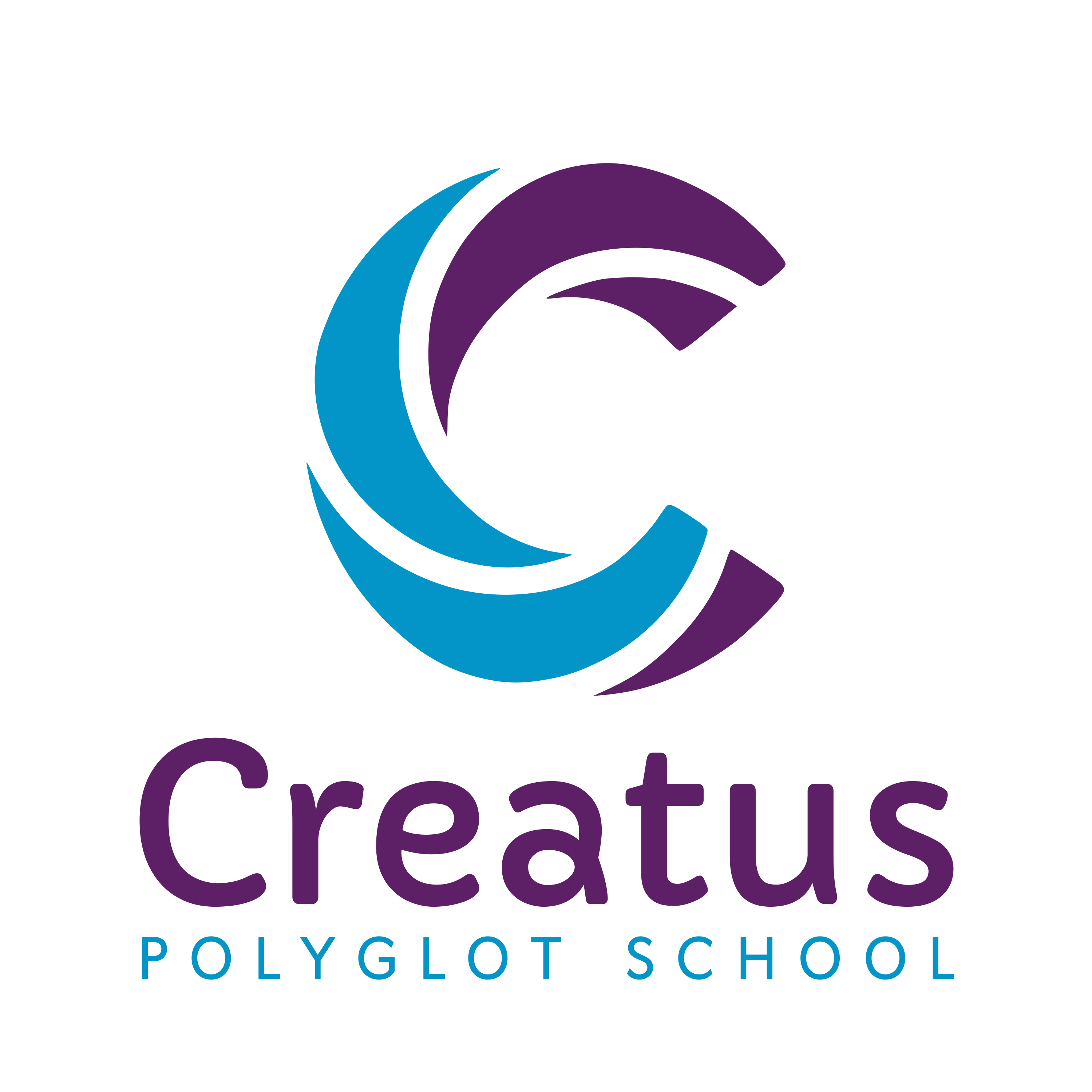 Creatus Polyglot School Logo